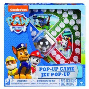 Brand New Paw Patrol Pop Up Game and memory matching card game